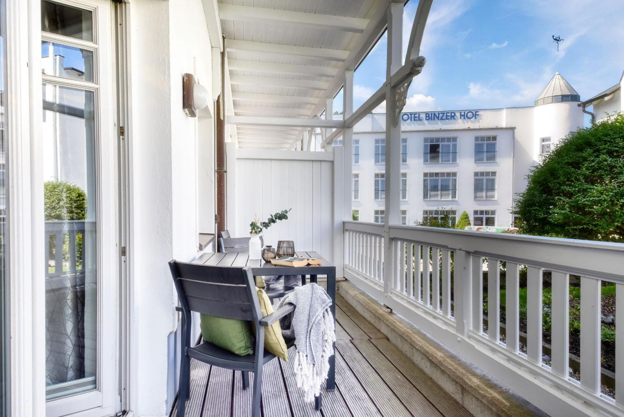 Ferienwohnung "Sonnendeck" In Der Villa Seeadler Binz Kültér fotó
