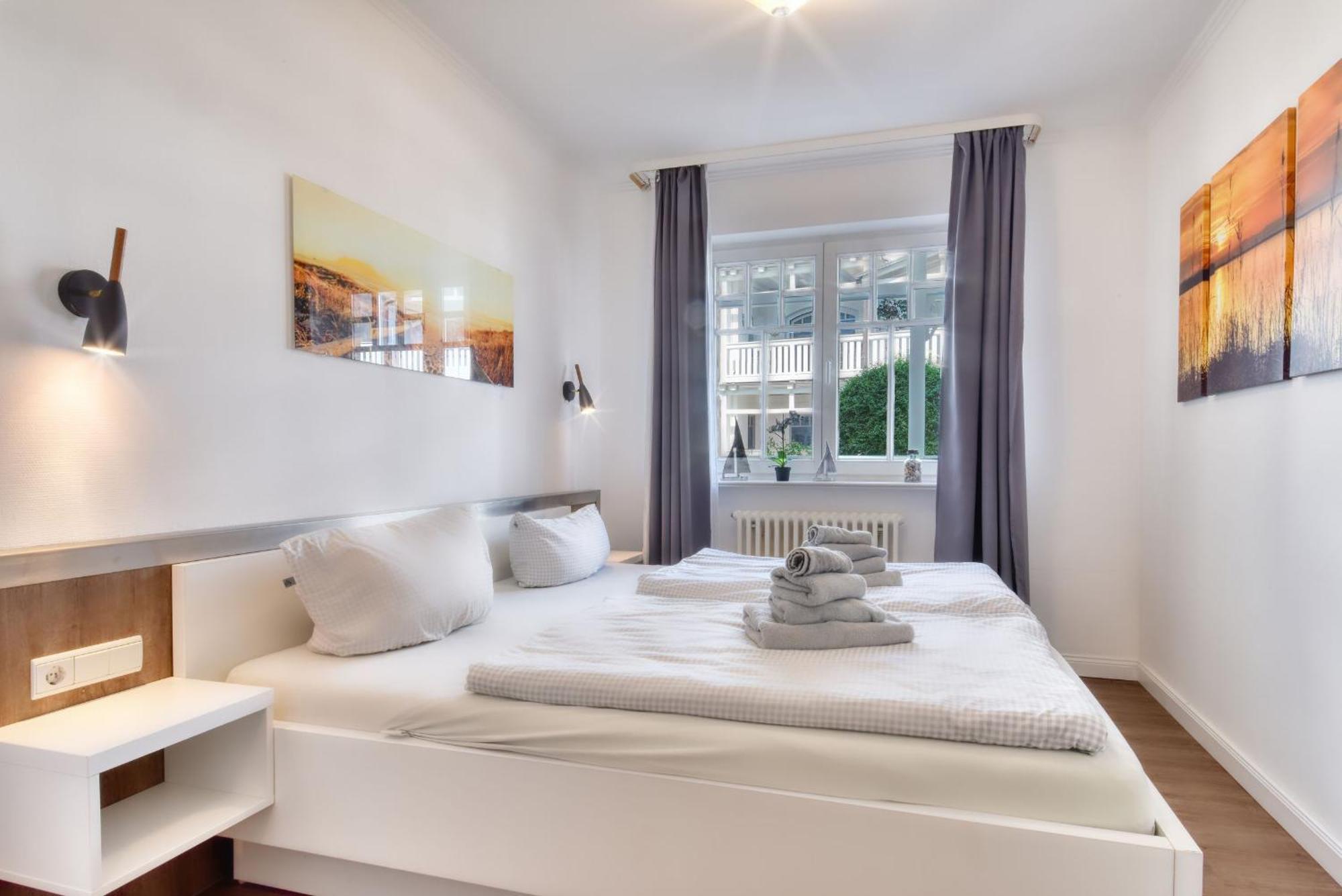 Ferienwohnung "Sonnendeck" In Der Villa Seeadler Binz Kültér fotó