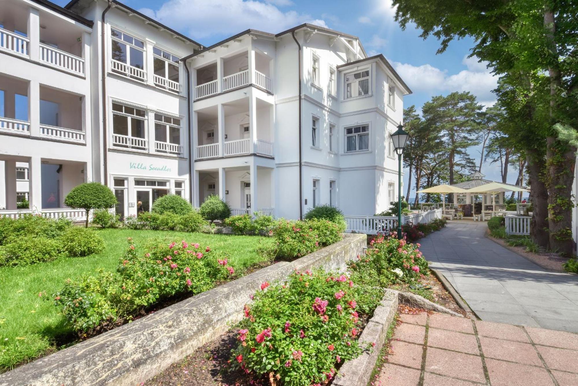 Ferienwohnung "Sonnendeck" In Der Villa Seeadler Binz Kültér fotó